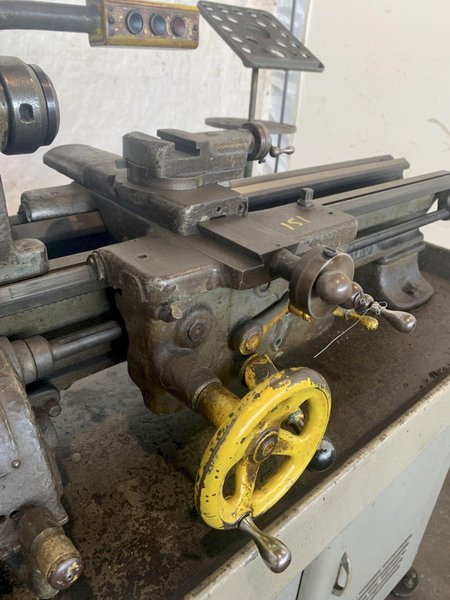 10" X 22" SOUTH BEND PRECISION SHOP LATHE. STOCK # 0746523.