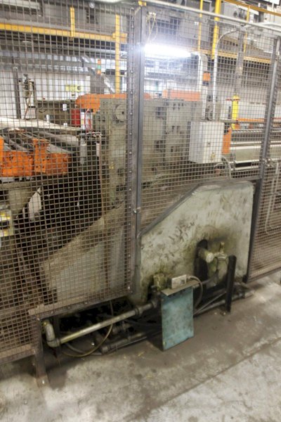 60&#039; X 14 GAUGE DALSTROM CUT TO LENGTH LINE SHEAR: STOCK #64174