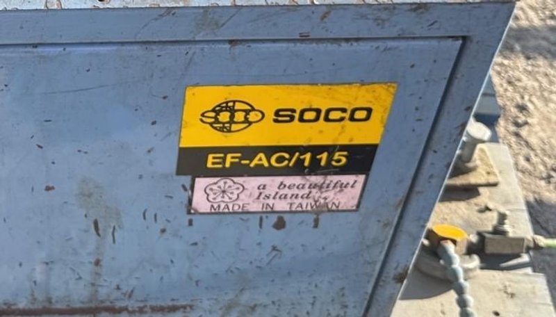 4.5" SOCO MODEL #EF-AC/115 PIPE &amp; TUBE CHAMFERING &amp; DEBURRING MACHINE: YOBRO #25398