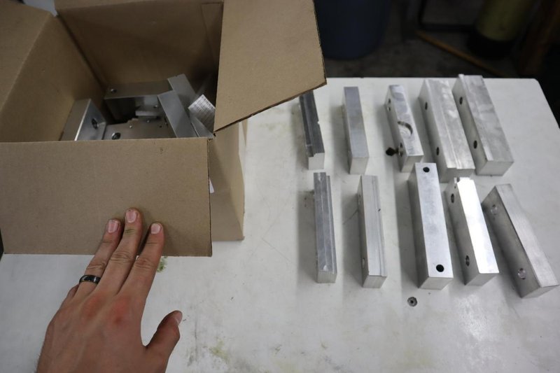 Kurt Aluminum Soft Jaws, Various Heights and Thickness- Auction Item
