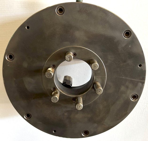 20" Bison 3-Jaw Chuck, D1-8 Camlock, 5-1/4" Hole