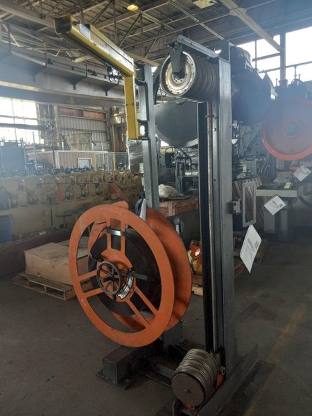SAMUEL/SIGNODE SMSBM10/VS32 AUTOMATIC STRAPPING SYSTEM. STOCK # 0891924