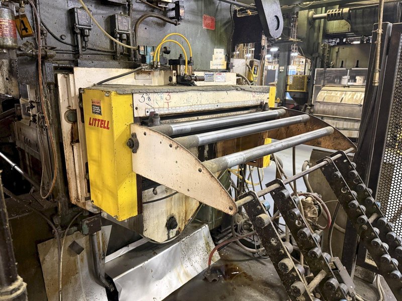36" X .090 LITTELL MODEL #300-36 SERVO FEEDER &amp; CONTROL: YOBRO #26037