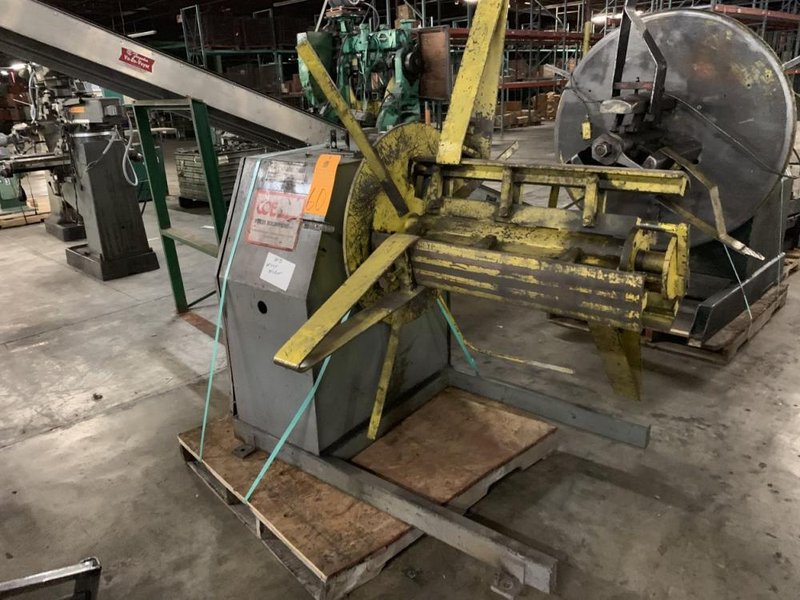 4,000 LBS X 30' COE MOTORIZED COIL REEL: STOCK #72122