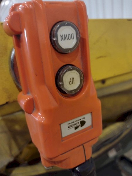 3500 LB X 60" X 48" SOUTHWORTH MODEL #LS4-36 HYDRAULIC SCISSOR LIFT TABLE, 110V SINGLE PHASE: STOCK #20921