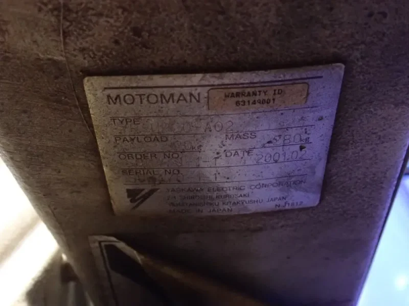 MOTOMAN ROBOT  -  UP20