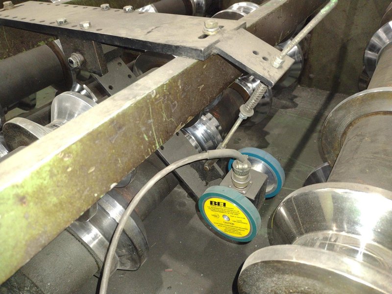 36" HI-RIB AG PANEL LINE: 14 STAND BRADBURY MODEL M2.548-14 ROLLFORMER &amp; AIRAM CUTOFF PRESS: YOBRO #26013