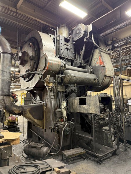 1600 TON AJAX FORGING PRESS, NEW IN 1978, 12" STROKE: YOBRO #24242