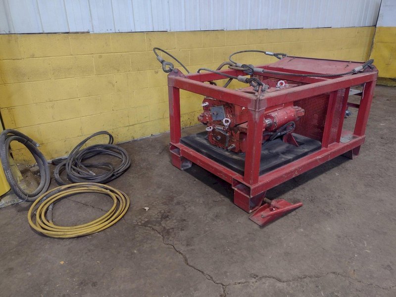 10&quot; WEATHERFORD MODEL &quot;SUT&quot; PORTABLE PIPE HYDRDAULIC BREAK-OUT &amp; BUCKING MACHINE: STOCK #18037
