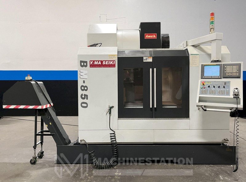 Yama Seiki BM-850 CNC Vertical Machining Center – 4th Axis Ready Mill