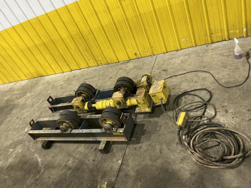 6,000 LBS WEBB MODEL #T6 TANK TURNING ROLLS, 1 DRIVE &amp; 1 IDLER ROLL: YOBRO #25072