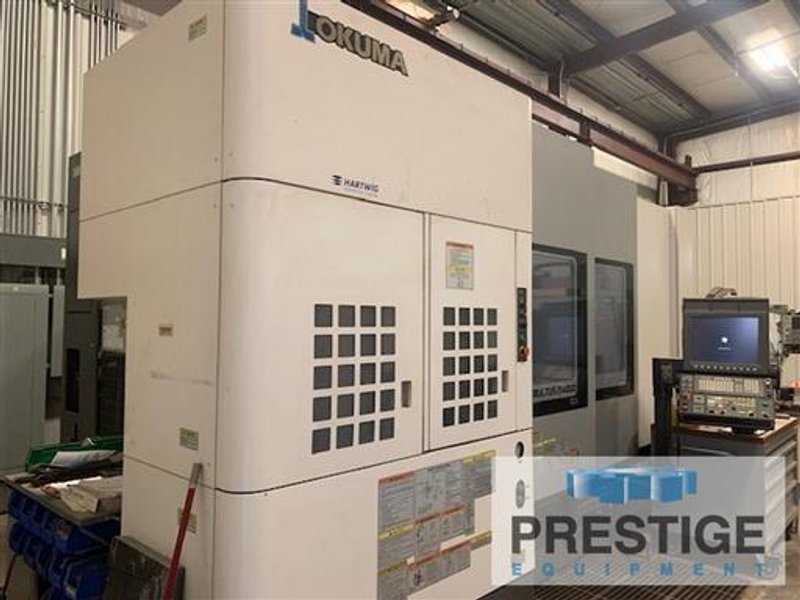 Okuma Multus U4000 9-Axis Twin Spindle CNC Lathe