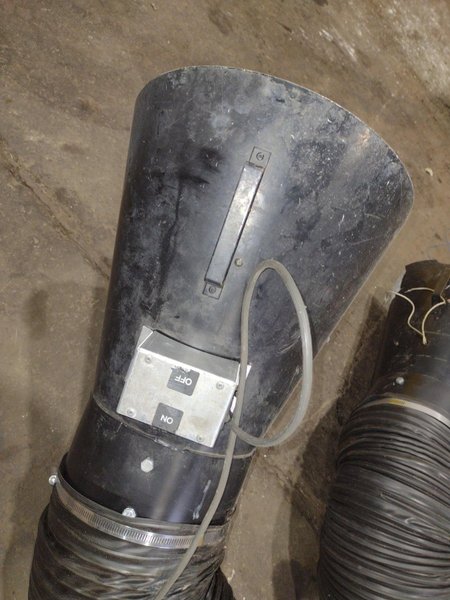 2,500 CFM 5 HP AIR QUALITY ENGINEERING MODEL #AQE4000 FUME COLLECTOR: STOCK #19643