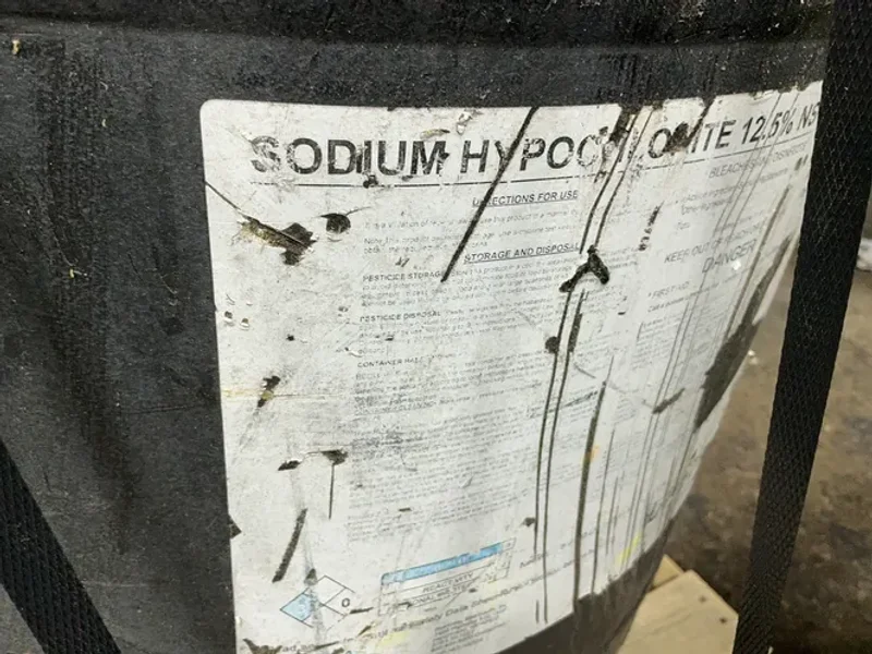 Approx. 61 Gal Barrel, 75% Full Finishing Stones
