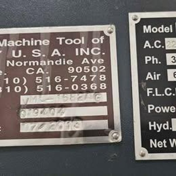 2013 Viper VMC-1632AG Vertical Machine Center (5-1203)