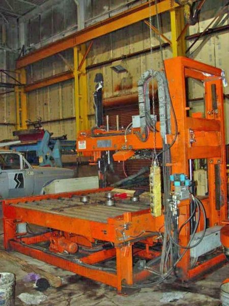 10,000# x 72&quot; AMCA Banding Head and Table