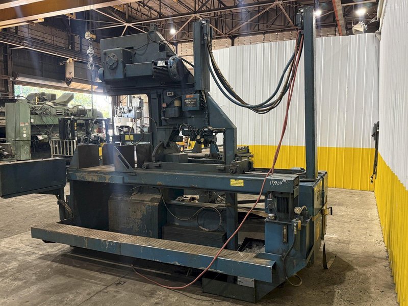 25" x 36" HEM MODEL #V200A TILT FRAME VERTICAL BAND SAW W/ AUTOMATIC FEED TABLE : YOBRO #25400