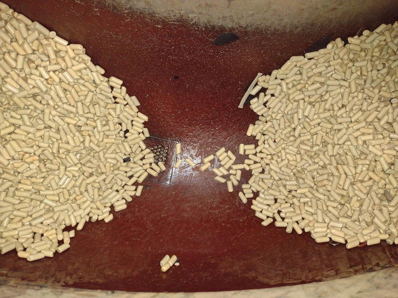 7.6 CU FT ALMCO MODEL #OR-9VLR ROTARY VIBRATORY FINISHER &amp; DEBURRER: YOBRO #25014