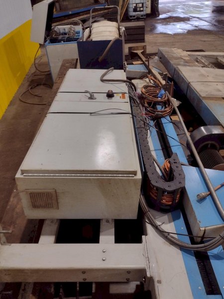 5&#039; x 13&#039; JET EDGE (2013) MODEL #5X13-MR GANTRY RAIL WATERJET CUTTING TABLE, WITH IP-60-50 INTENSIFIER PUMP: STOCK #19309