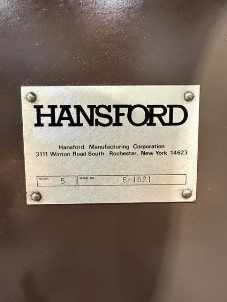 HANSFORD DAVIS #5 Keyseater 1/16”-1-1/2” USA 1984’ #7305
