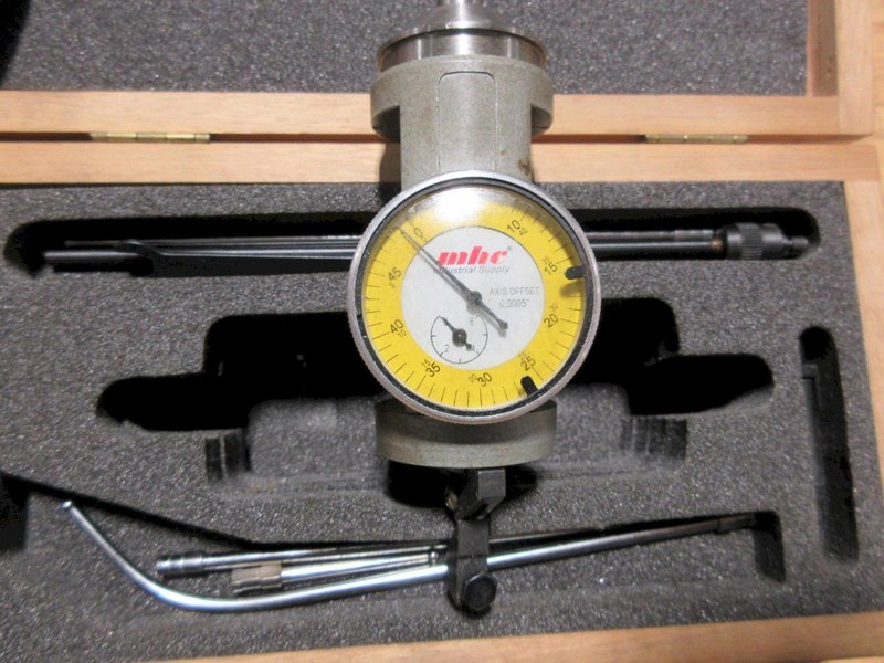 Mitutoyo Small Hole Dial Bore Guage Set .44" - .72", MHC Coaxial Indicator Set, Both In Cases- Auction Item