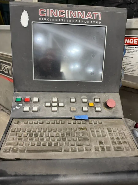 USED 6' X 12' CINCINNATI MODEL CL-940 4,000 WATT CNC FIBER LASER CUTTING SYSTEM