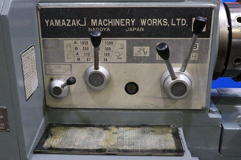 1980’S MAZAK GAP BED LATHE USED
