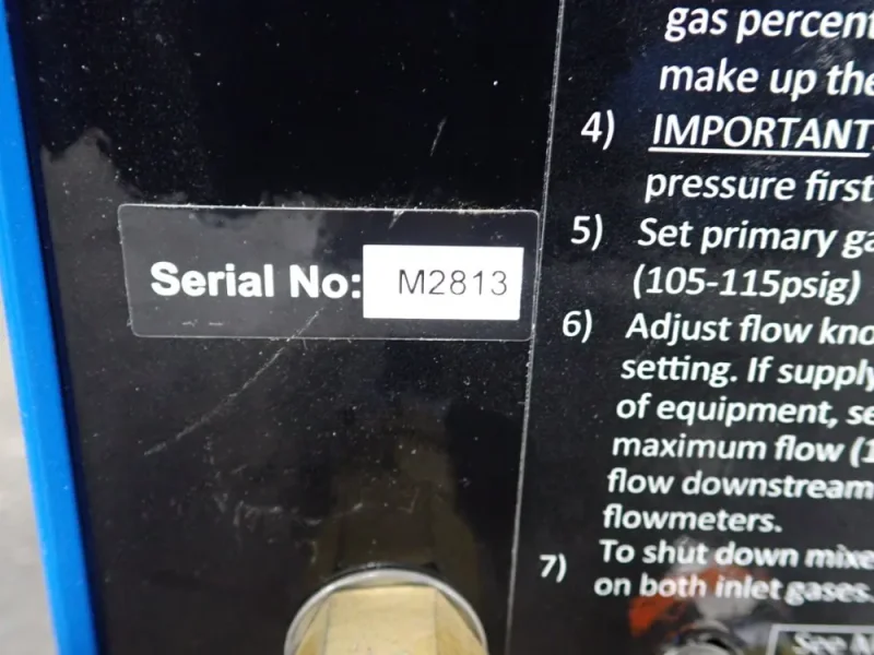 MILLER GAS MIXER
