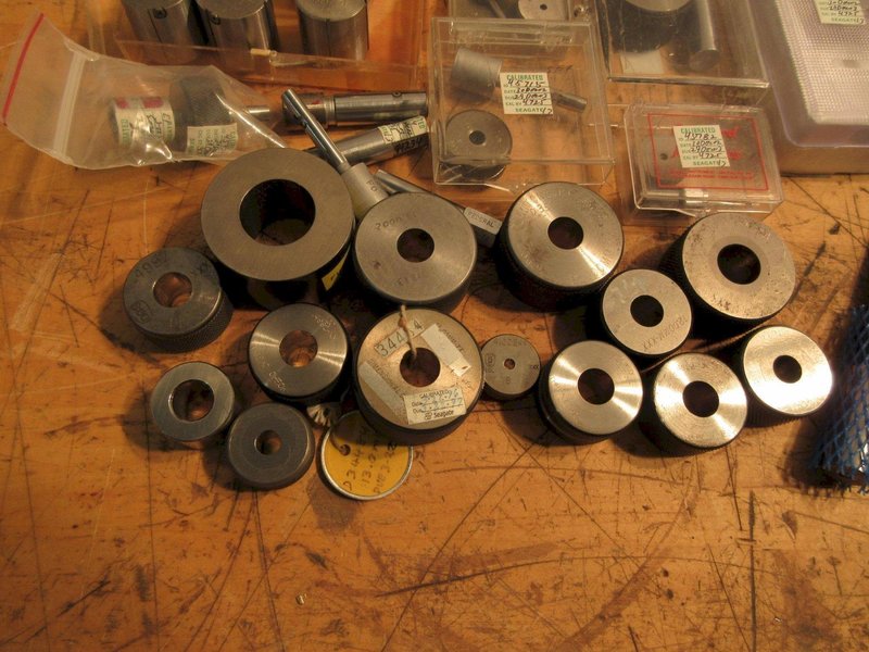 Master Ring Gauges and Assorted Thread and Plug Guages- Auction Item