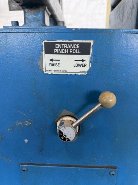 12&quot; X .125&quot; COE CPPS-PO-225-12 POWERED STRAIGHTENER. STOCK # 1226424