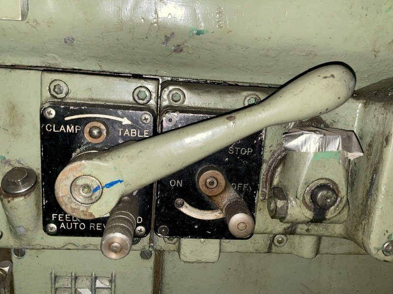 30 HP X 24&quot; X 92&quot; KEARNEY &amp; TRECKER MODEL #CSM SIMPLEX BED TYPE MILLING MACHINE: STOCK #14797