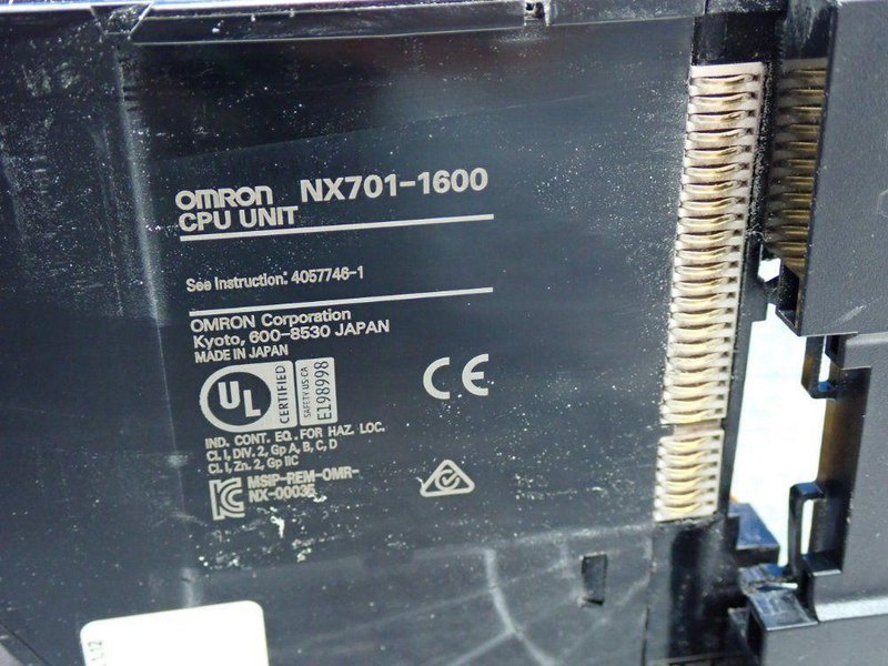 OMRON PLC CPU MODULE  -  NX701-1600