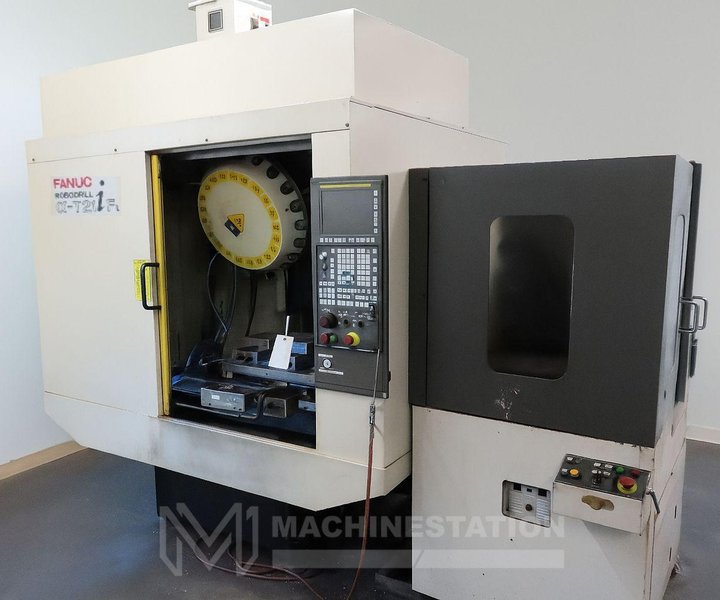Fanuc Robodrill α-T21iFL CNC Drill Tap Center – Pallet Changer Mill