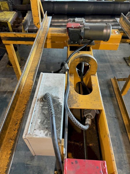 10,000 LB X 96" L X 48" W CALDWELL POWERED ADJUSTABLE SHEET LIFTER. STOCK # 0872024