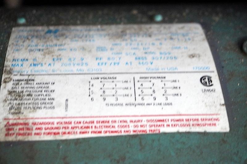 CHAMPION MODEL #VR7-12 PISTON AIR COMPRESSOR: YOBRO #25933