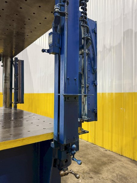 75 TON DAKE MODEL #18-558 HYDRAULIC 4-POST PRESS,  23&quot; STROKE: YOBRO #24094
