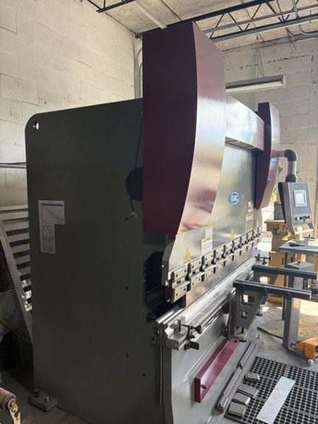 70 Ton x 6′ GMC HPB-7006 Hydraulic Press Brake, 2022 – ESA CNC Control, Back Gauge