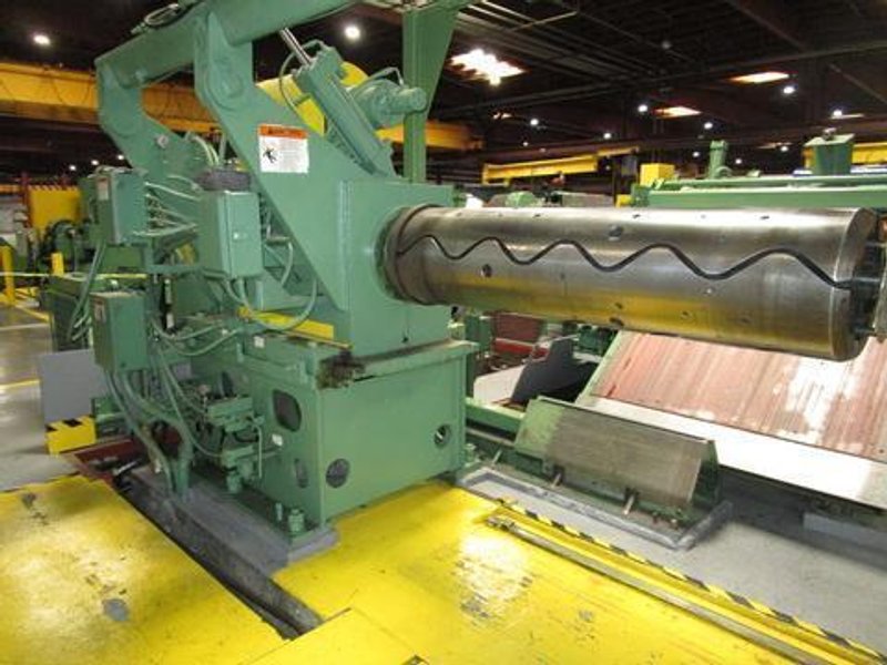 20,000# x 60" Stamco Uncoiler &amp; Recoiler Package with 16" Coil ID