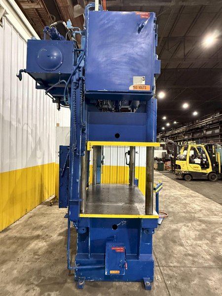 75 TON DAKE MODEL #18-558 HYDRAULIC 4-POST PRESS,  23&quot; STROKE: YOBRO #24094