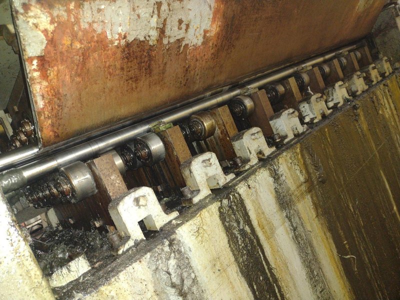 60" X .057" HERR-VOSS MODEL #66/1.156-19/9 4-HIGH BACKED UP PRECISION COIL LEVELER: YOBRO #25004