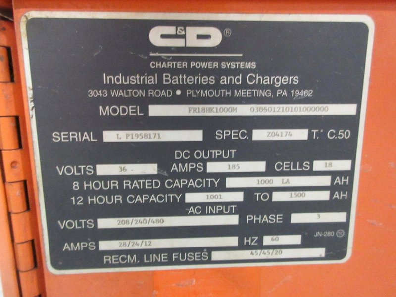 Clark Model TMX20 Electric Forklift 3700 lb Capacity, Charger- Auction Item