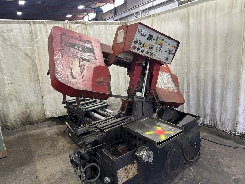 16" X 16" AMADA HORIZONTAL BAND SAW: STOCK #77532