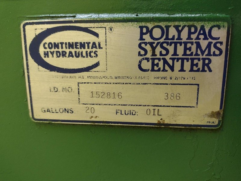 14" x 21" DOALL MODEL #TF-1421H VERTICAL TILTING BAND SAW: STOCK #21704