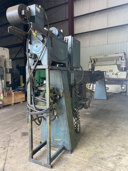 3&quot; X 12&#039; LOOPCO &quot;ROTOPLUG&quot; ROTARY TUBE DE-DIMPLER MACHINE: STOCK #11893