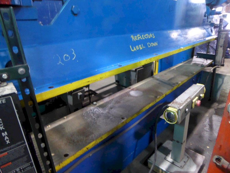 45 Ton Heim Mechanical Press Brake, 14" x 126" Flanged Bed, 3" Stroke, 12" SH, A.C., 1999