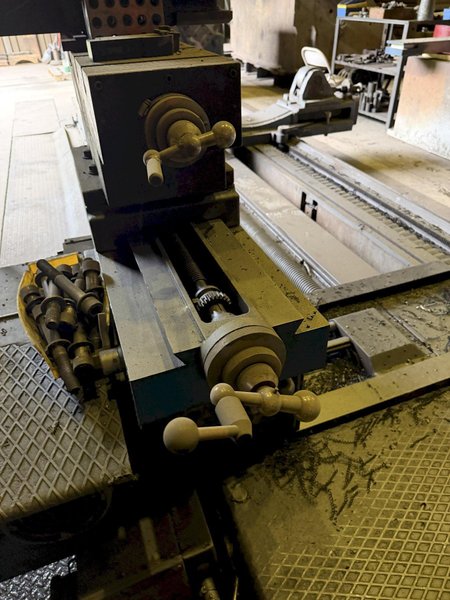 84" X 240" SAFOP LEONARD MODEL-1500 HEAVY DUTY ENGINE LATHE. STOCK # 0549026