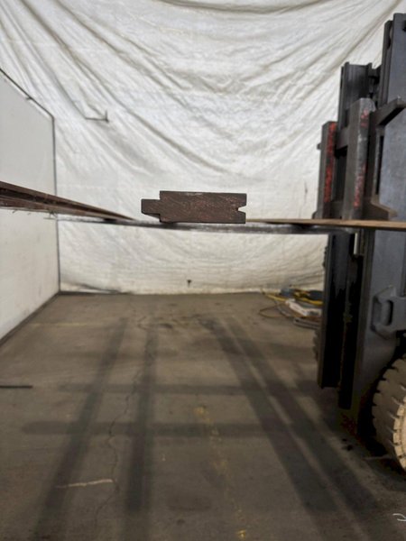 144&quot; V-DIE ACUTE 45 FEMALE PRESS BRAKE DIE. STOCK #1223124