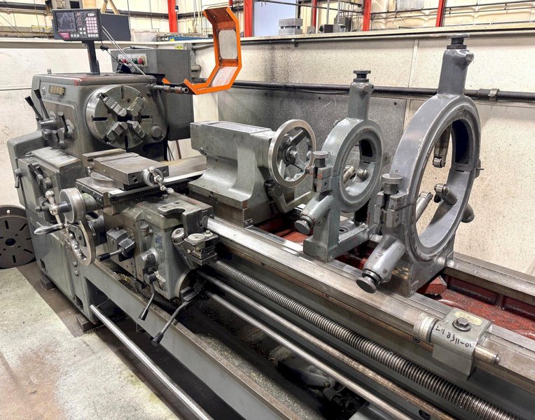 20&quot;/29&quot; x 60 Webb Gap Bed Lathe, 28-1350 RPM, Inch/mm, 3&quot; Hole, S.R., 10 HP