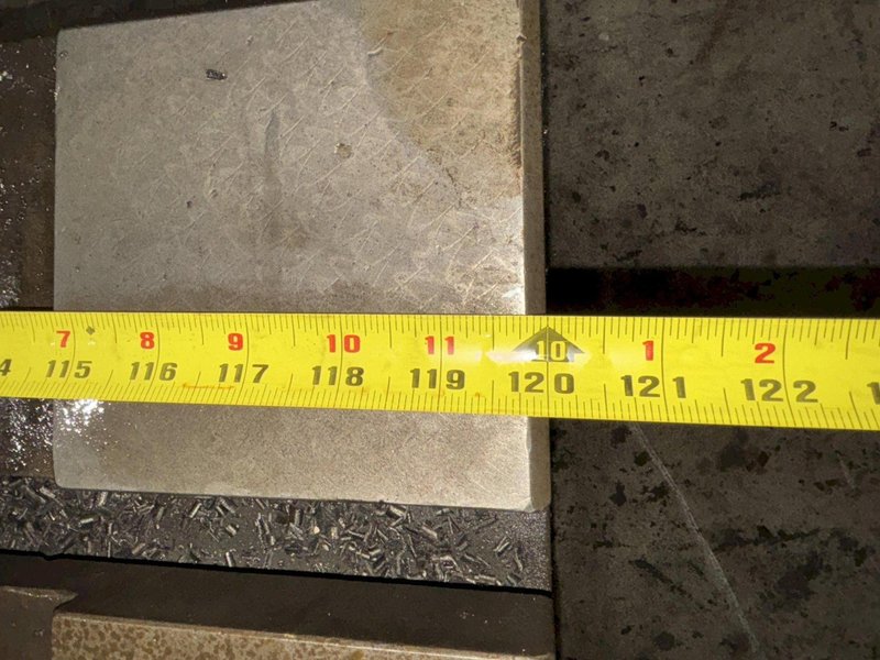 96&quot; X 120&quot; GIDDINGS &amp; LEWIS T SLOT POWERED AIR LIFT ROTARY TABLE: STOCK #22066