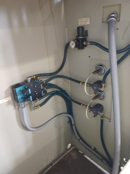 36" COE MODEL #CPRF-S336 POWERED FEED UP COIL TENSION STAND: STOCK #14310